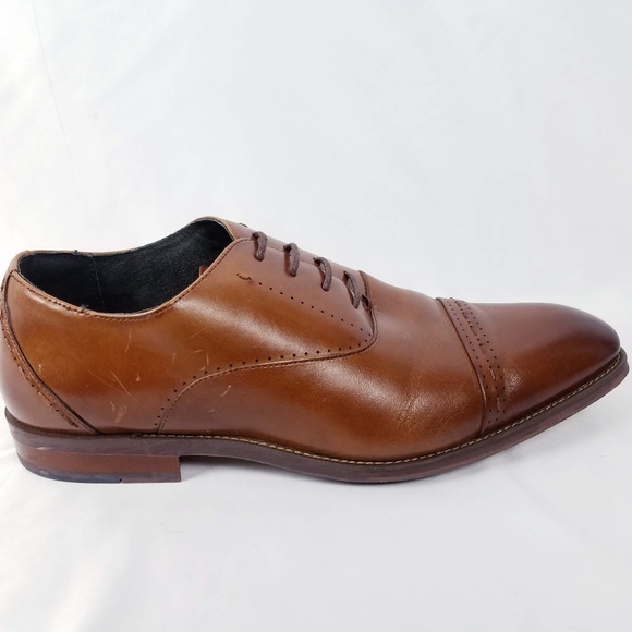 Stacy Adams Mens Leather Oxfords Size 10.5 M - Picture 2 of 8